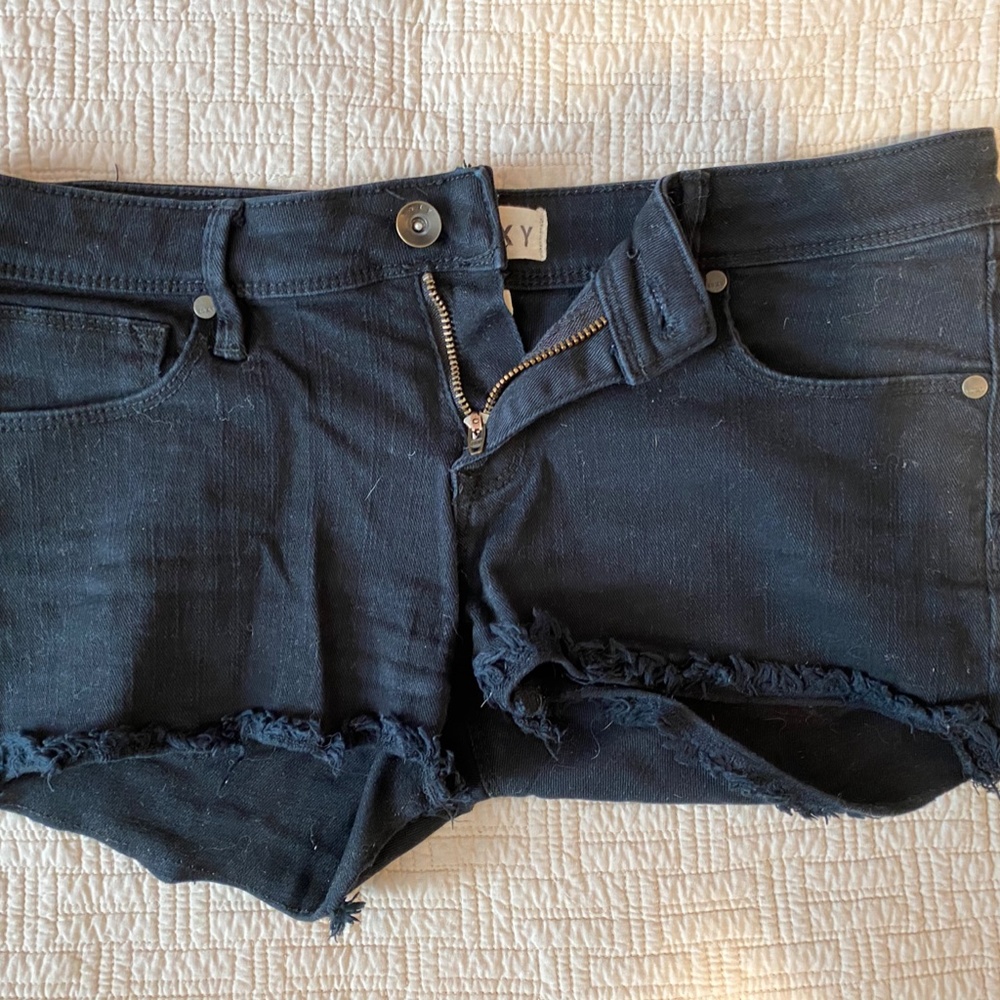 Roxy Denim Black Shorts